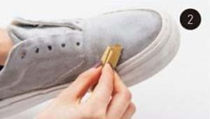 スエードスニーカー 手入れ2