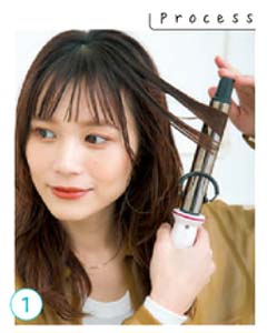 大人キャップ ヘアアレンジ2