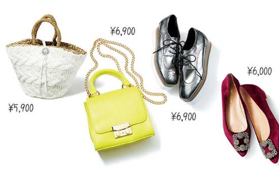 ドノバン バッグと靴