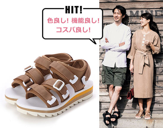 EVOL スポーツサンダル
