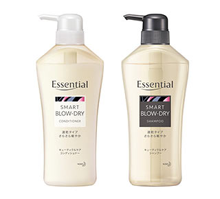 エッセンシャル スマートブロードライ キューティクルケアシャンプー