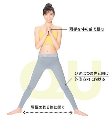 太もも やせ筋トレ