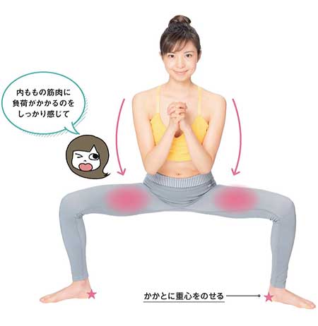 太もも やせ筋トレ2