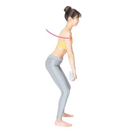 背中 やせ筋トレ3