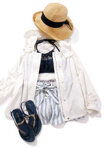 ママ 水着コーデ2