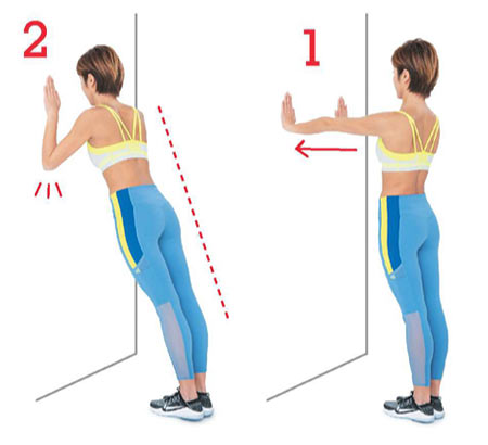 壁プッシュアップ