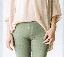 お腹 着痩せポイント