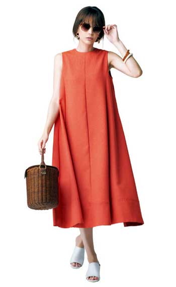 着やせワンピース2