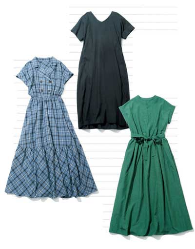 体型カバー ワンピース2