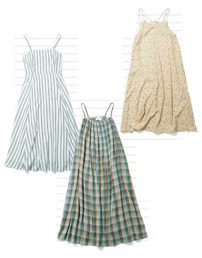 体型カバー ワンピース