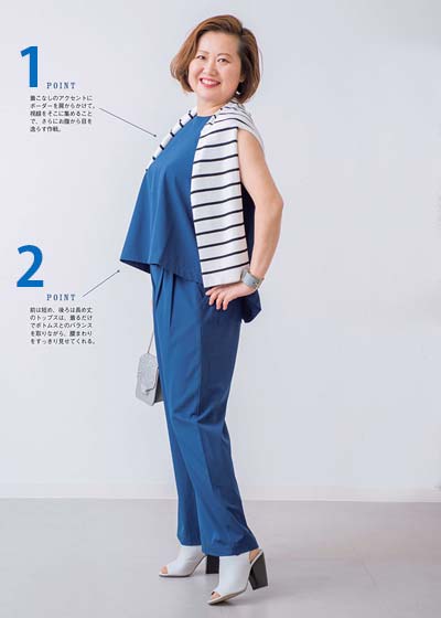 ぽっちゃりママ コーデ3