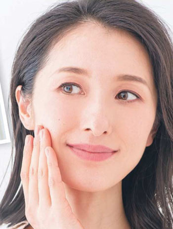 大人 夏のチークお直し