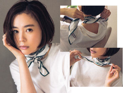 Tシャツ スカーフ