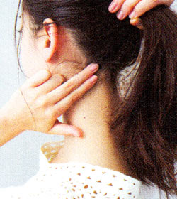 後れ毛の作り方