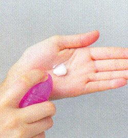 ワックスの馴染ませ方