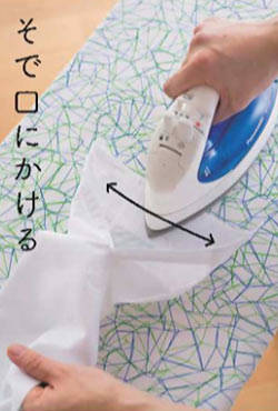 Yシャツ アイロンがけ