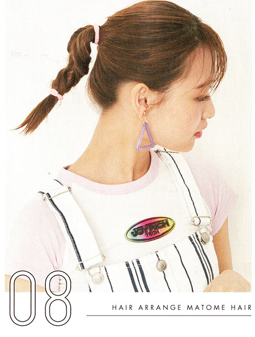 ボーイッシュ 簡単ヘアアレンジ4