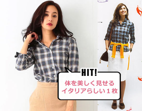 フィナモレ シャツ IVANA