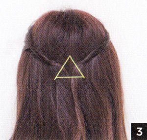 ヘアピン ヘアアレンジ方法10