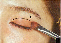 血色感メイク方法