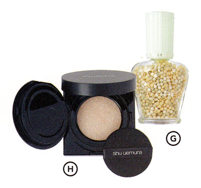 キラキラ顔メイクアイテム