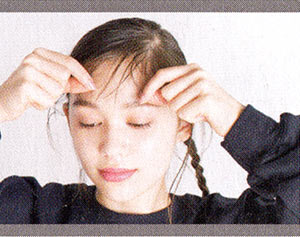 ヘアアレンジ 前髪2