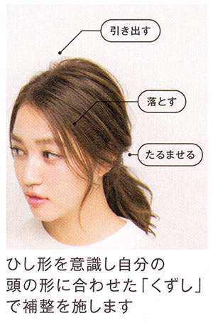 抜け感ヘアアレンジ