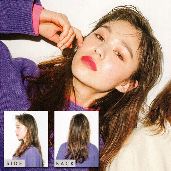 おでこ出し ヘアアレンジ