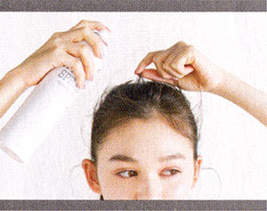 ヘアアレンジ おくれ毛