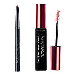 ピンク眉メイクアイテム