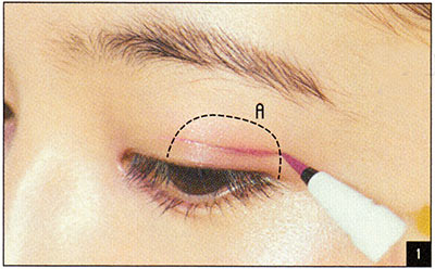 ラベンダーメイク方法
