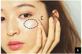 ラベンダーメイク方法4