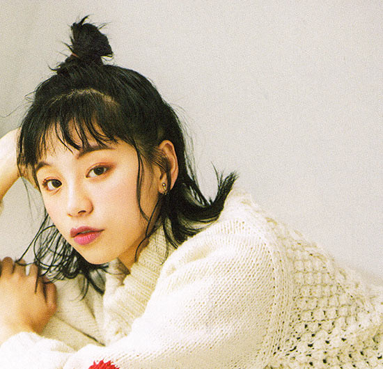 ハーフアップおだんご