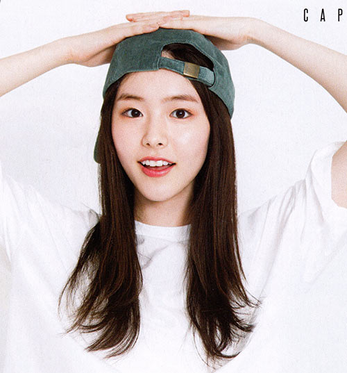 キャップヘアアレンジ