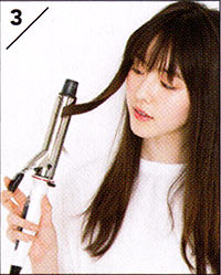 キャップヘアアレンジ3