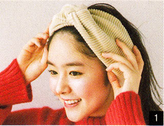 ヘアバン×おだんご1