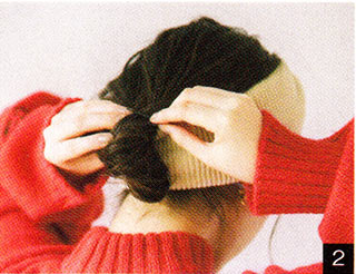 ヘアバン×おだんご2