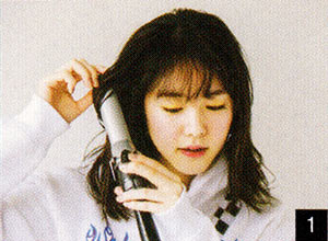 ゆるめシニョン1