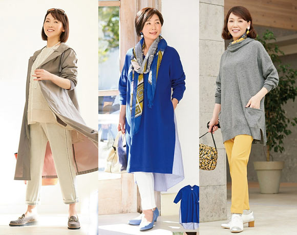 60代女性 コーディネート