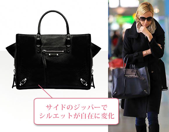 バレンシアガ ペーパー ジップアラウンド 