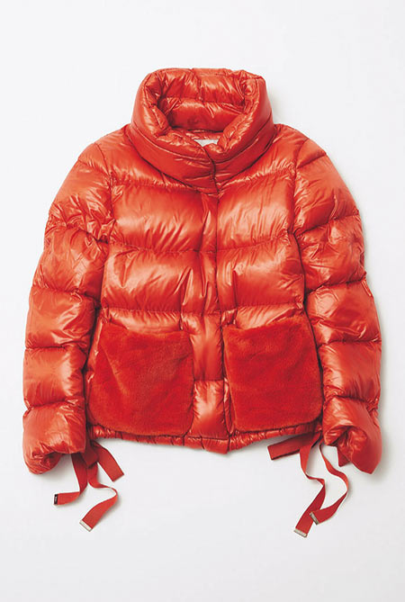 エコファー ダウンジャケット