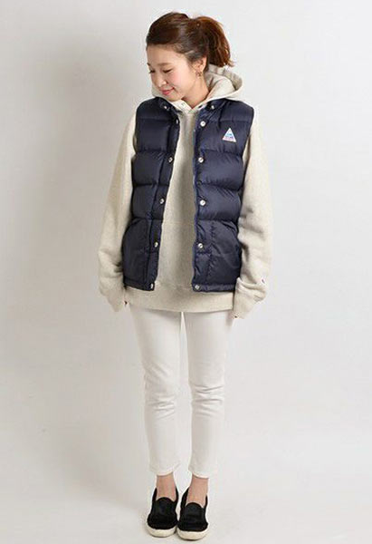 OUTBACK VEST コーデ2
