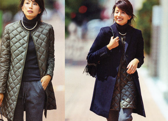 インナーダウン コート型