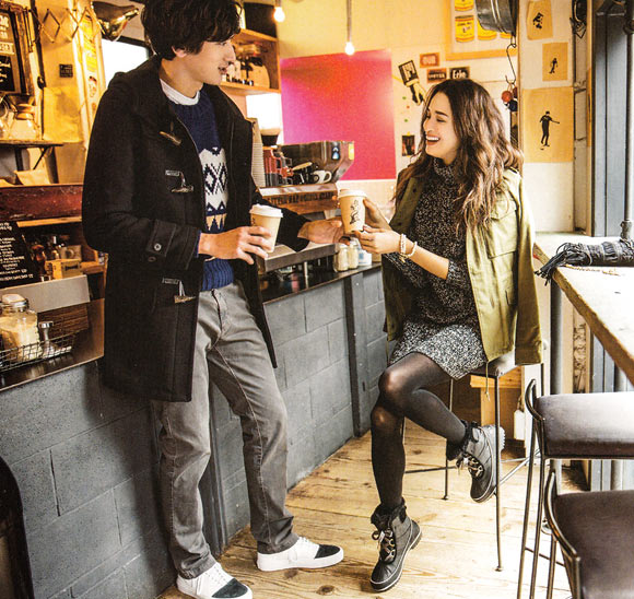 スノーブーツ コーデ4