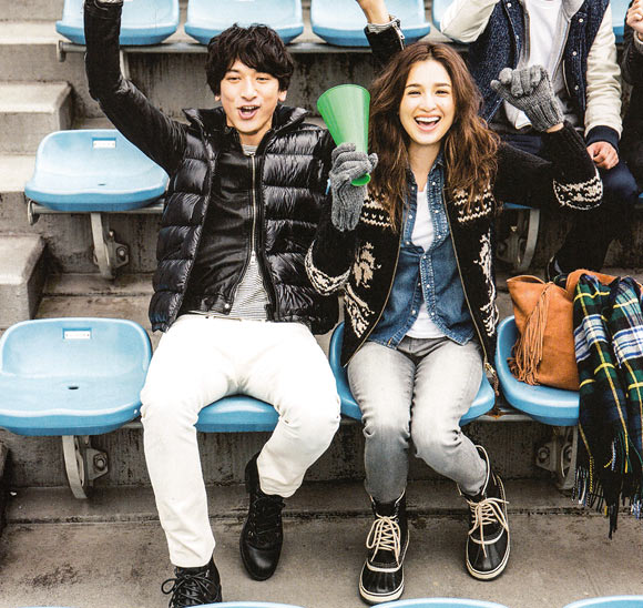 スノーブーツ コーデ5