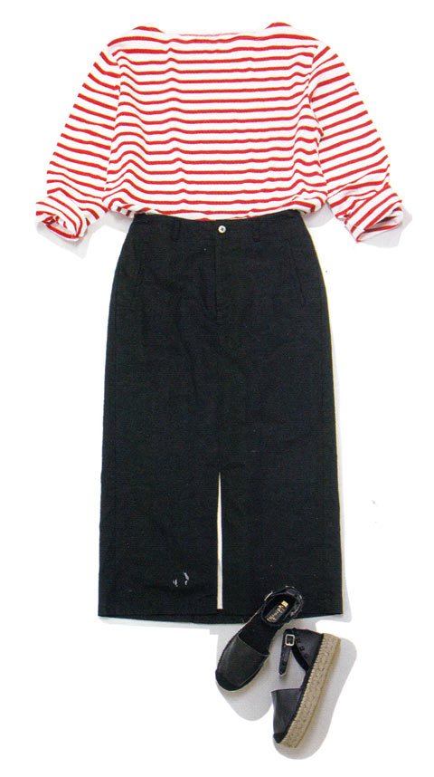 オーシバル ボーダーＴシャツ