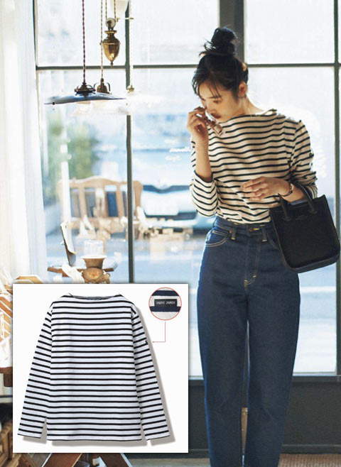 セントジェームス マリンコーデ