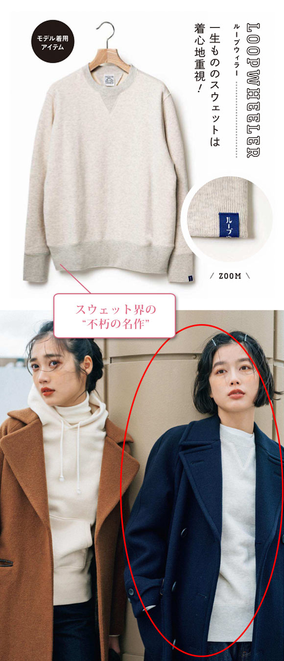 ループウィラー スウェット