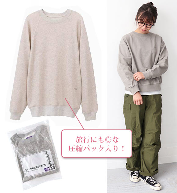 ザ・ノース・フェイス・パープルレーベル スウェット