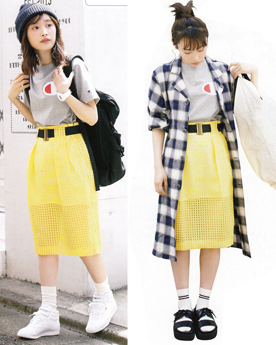 チャンピオン コーデ